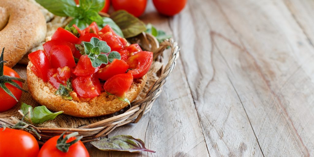 Friselle is a typical product of the Apulian cuisine