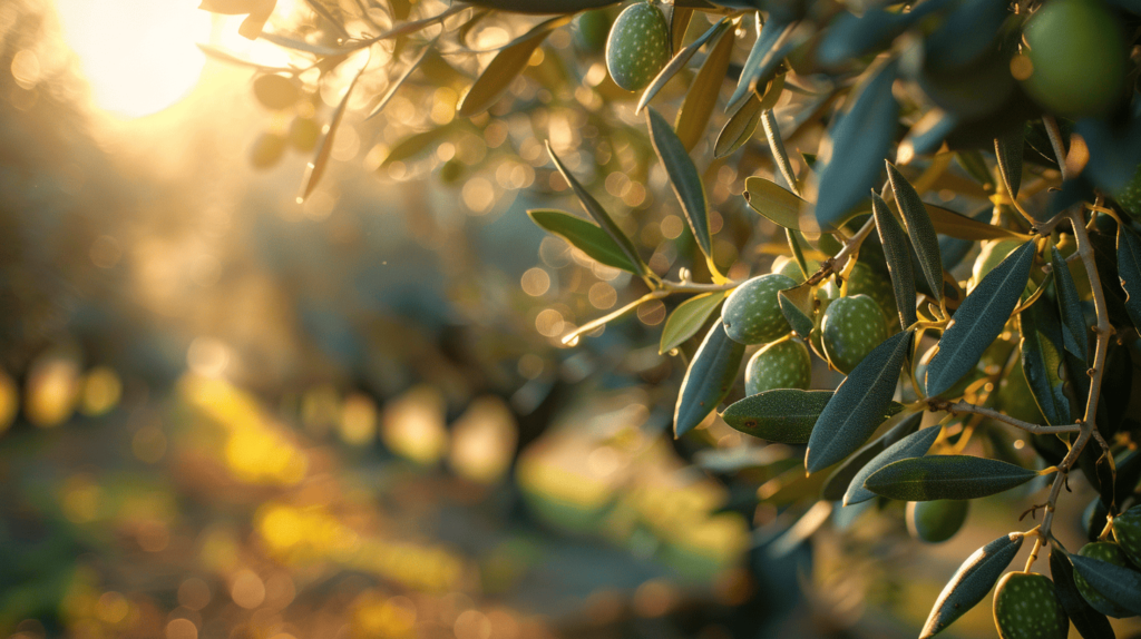 ramoscello di oliva al cal del sole