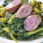 Cime di rapa con salsiccia