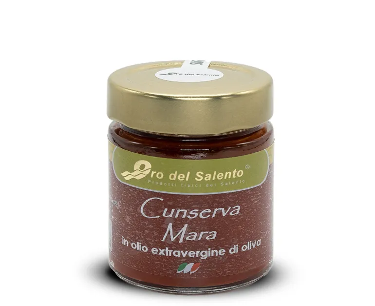 Mara’s Preserve typical products of Puglia, Italy