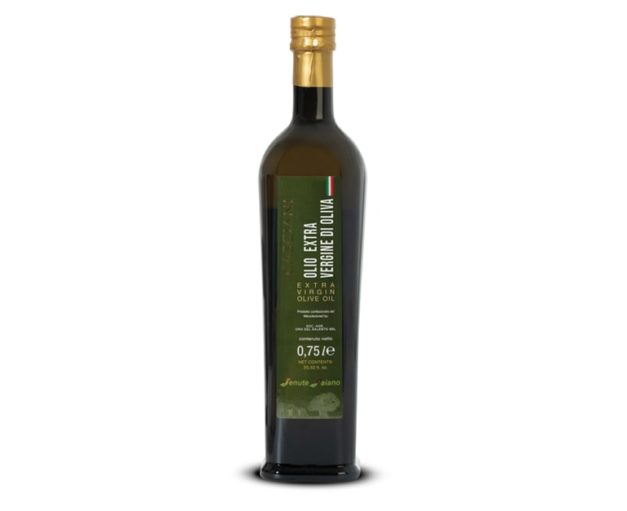 Extra virgin olive oil bottle rich taste Casciani 0,75 L