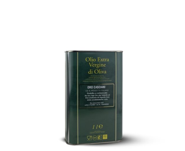 Rich flavored extra virgin olive oil Casciani 1 L