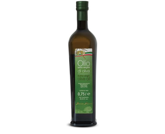 075 liter Extra virgin olive oil bottle mild taste Paiano