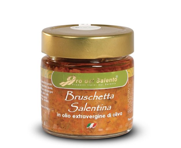 Bruschetta Salentina in extra virgin olive oil