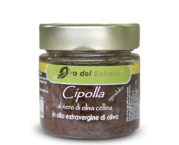 cipolla al nero di oliva cellina