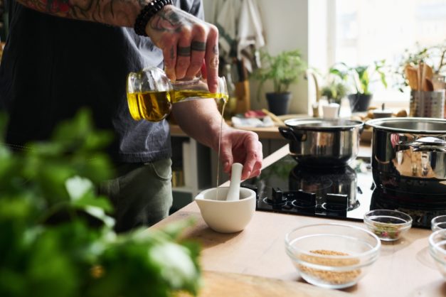 olio extravergine inverno, usi olio oliva cucina