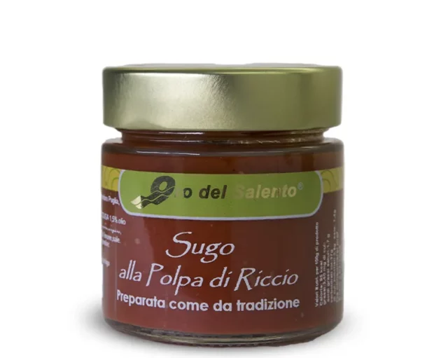 Mediterrane Sauce aus Seeigel-Püree