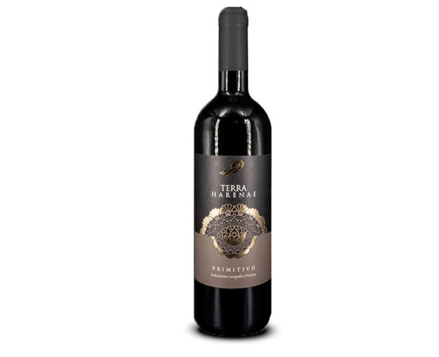 Rotwein Primitivo Salento IGT Flasche